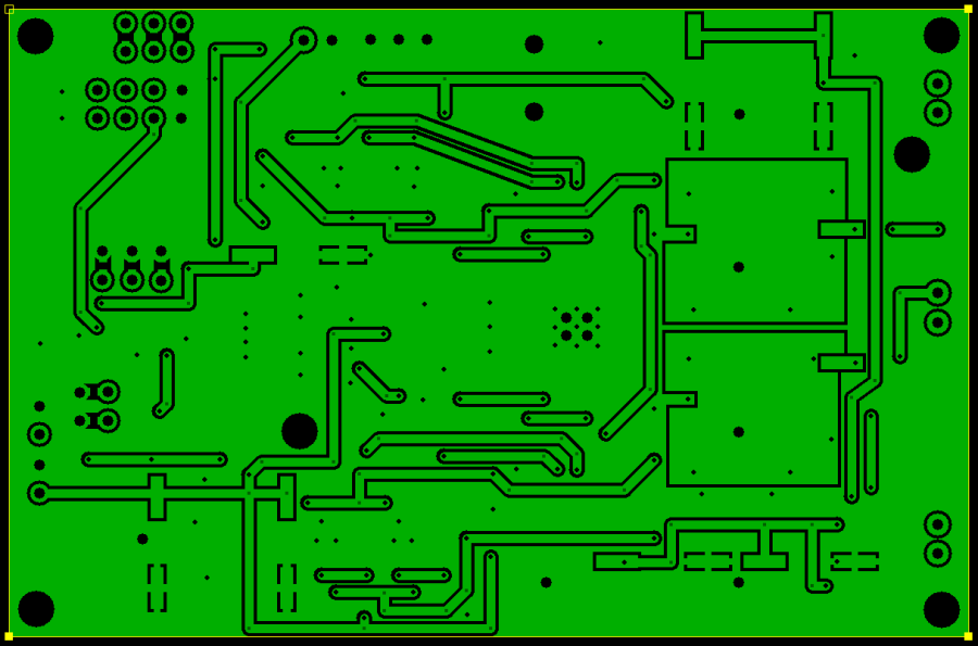 RPi-DAC PCB Bottom