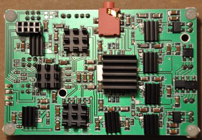 RPi-DAC rev.1 assembled (top)
